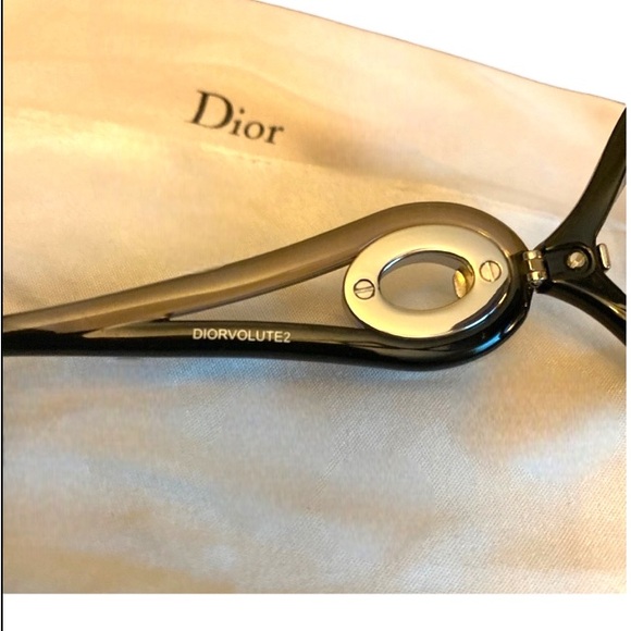 Christian Dior NIB Volute 2F Sunglasses Dior Box, Sunglasses Case, Cloth & Tags - Picture 14 of 15